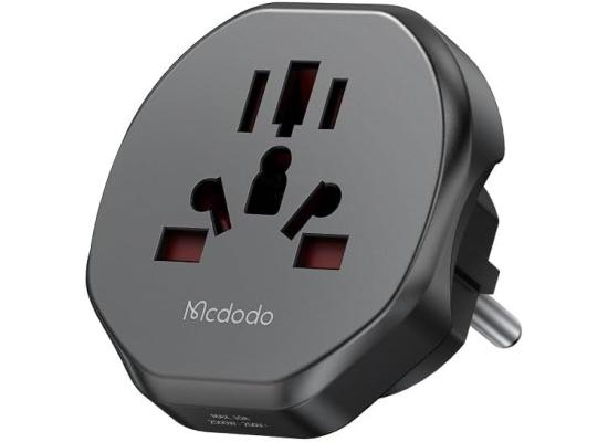 Mcdodo CP-4550 Socket Converter Universal Travel Adapter-Black